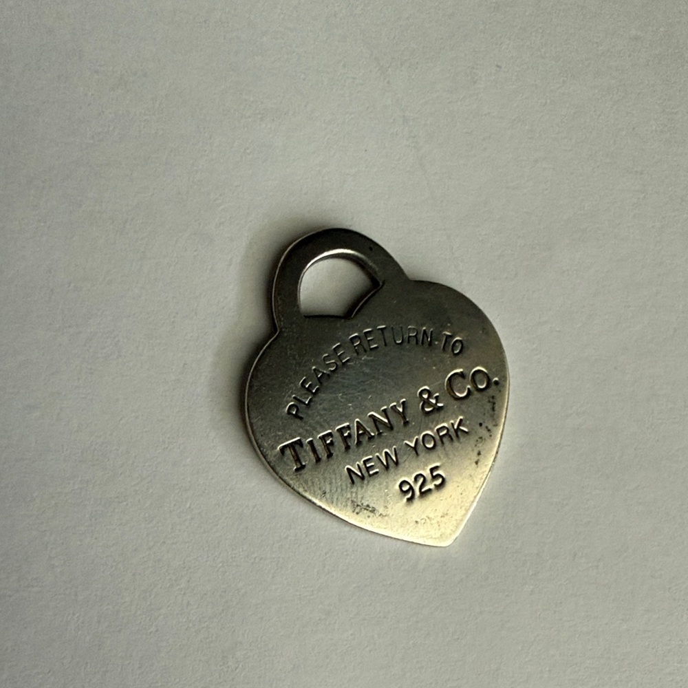 Mini Tiffany & Co. Silver Heart Pendant